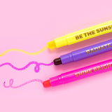 Wax Highlighter Set - 3 piece set