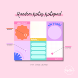Random Notes Notepad