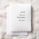 All Of Heaven Is Rallying For You | Religious Card