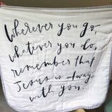 Mini* Trucks/Wherever You Go 8-Layer Bamboo Cotton Muslin
