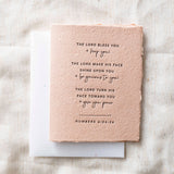 Lord Bless You & Keep You | Prayer Religious Greeting Card