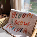 Mini* Bloom And Grow Bamboo Cotton Mini Blanket 8 Layers