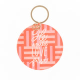 Acrylic Keychain | He Would Love First