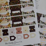 Magnolia Floral Bible Tabs