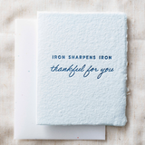 Iron Sharpens Iron Card