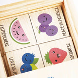 Wood Dominos - Fruit Of The Spirit