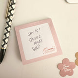 Thankful Grateful Blessed Sticky Notes