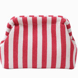 Striped Makeup Pouch
