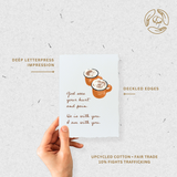 God sees your hurt + pain | Coffee Christian Greeting Card