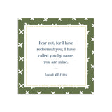 Scripture Mirror Cling, Fear Not