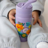 Sticker Collage Kids Water Bottle
