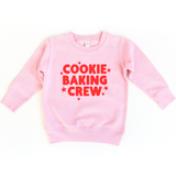 Cookie Baking Crew Pullover Toddler Christmas sweatshirt