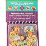 Old Testament #2 Aqua Brush Activity Book, Reusable Travel Activity