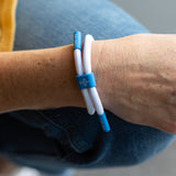 COURAGE + STRENGTH Bracelet, Christian Cord Bracelet