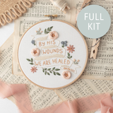“By His Wounds We Are Healed” Embroidery Kit