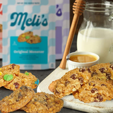 Mini Monster Cookies: Gluten-Free with Chocolate & M&M's