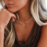 Natural Stone Beaded Savior Necklace