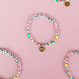 Genesis 9:13 Bible Verse Beaded Word Bracelet