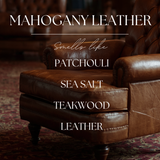 Mahogany Leather | 8ml Hanging Car Diffuser