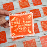 Matthew 10:31 sticker | Christian gifts