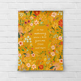 When I Rise Fine Art Print 8x10 (Mustard)