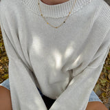 Dainty Heart Link Necklace