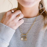 Radiant Cross Charm