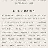Chasing Courage  | Christian Jewelry | Christian Gift