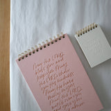 May The Lord Bless You Letterpress Notebook