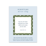 Scripture Mirror Cling, Fear Not