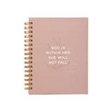 God is Within Her Hardcover Journal