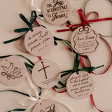 The Joy of Christmas Ornament I Christian Faith