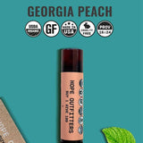 Organic Georgia Peach Lip Balm