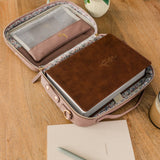 Bible Cover, Bible Bag Crossbody LAVENDER