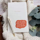 Faith sticker | Bible verse decal | Cast your anxiety on Him