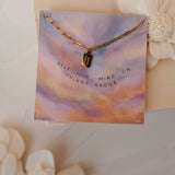 Heavenly Things Mini Tag Necklace | Christian Jewelry