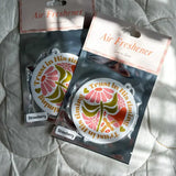 Trust in His timing, Bible verse air freshener