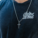 Nail Cross Necklace