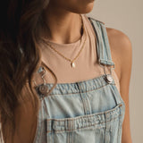 Rest in Him Mini Tag Necklace | Christian Jewelry