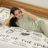 Fruit of the Spirit Throw Blanket