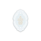 Eternity in the Human Heart Sticker