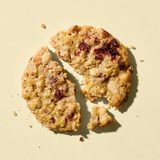 Thin & Crisp Oat Cookies, White Chocolate Raspberry