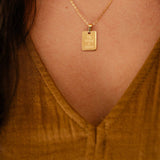 Necklace: His Timing Is Perfect, 18kt Gold Plated
