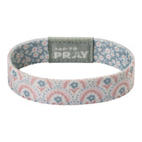 Tap To Pray® Wristband – Boho Bouquet: Medium
