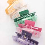 Two Tone Rectangle Hair Clip