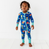Cozy & Courageous Superhero Convertible Footie
