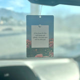 Melon Scent - Bible Verse Car Freshener