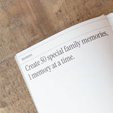Family Memory Book: 50 memories made together