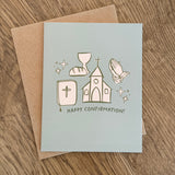Happy Confirmation Card - Green