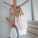 Worship over Worry- Embossed Leather Keychain